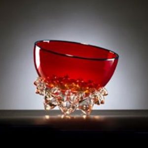 Cherry red Thorn Vessel: Andrew Madvin