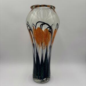 Orange Bleeding Heart Vase, 2024: Tim Lotton