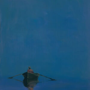 Rowboat on Blue: Anne Packard