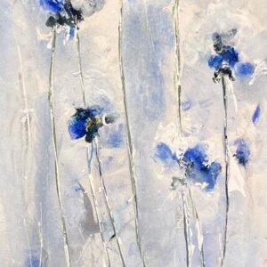 Floral In Blue: Emilija Pasagic