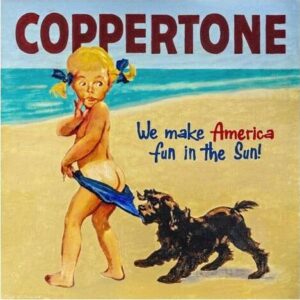 Coppertone: Plaid Columns