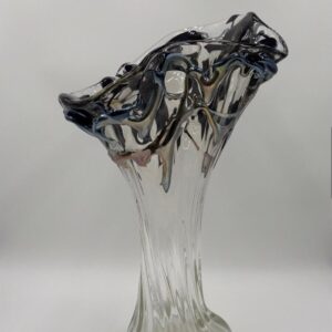 Crystal Free Form w Silver Aurene Draping: Tim Lotton